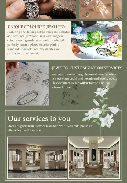 14K Gold Filled Pink Moissanite Rings 5 Stone D VVS1 for Women Man with 1/20th 14 Karat Gold Engagement Wedding Jewelry